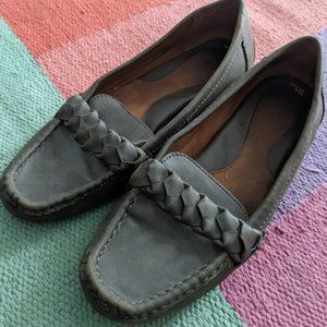 Beautiful Olive Boc. Driving Loafers